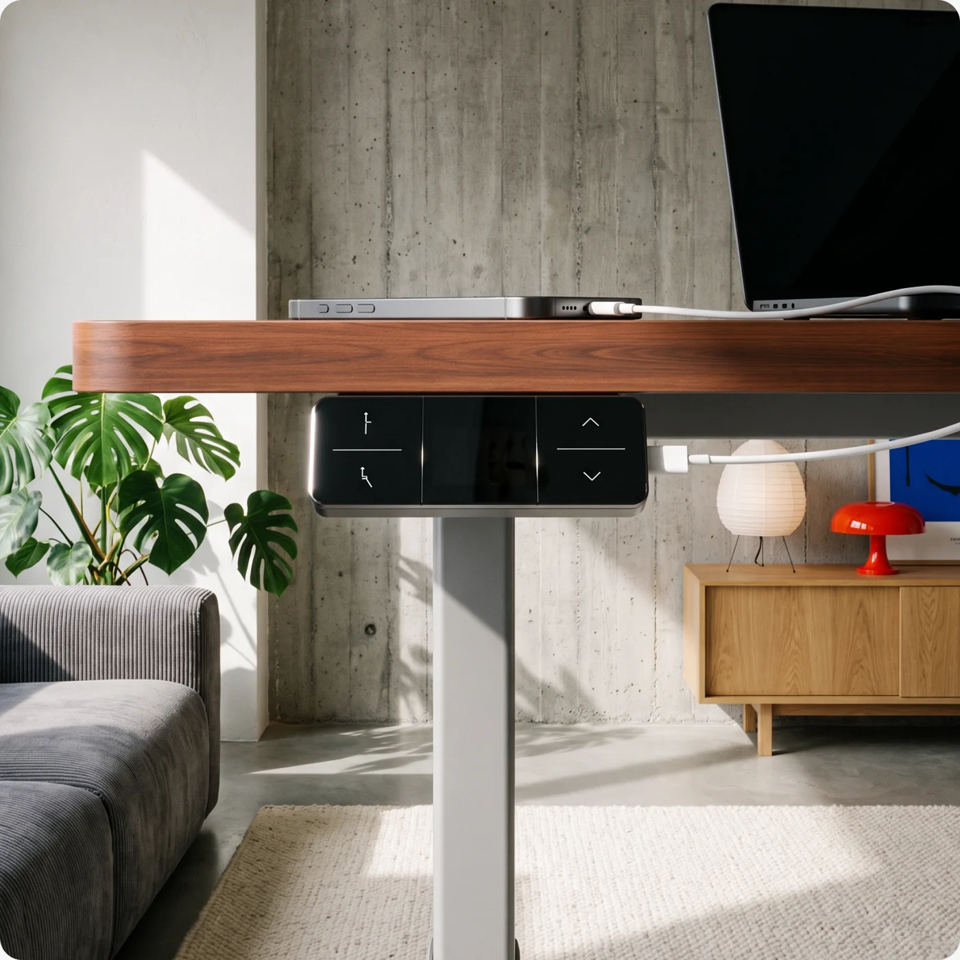 Pro Plus control panel in the selected finish