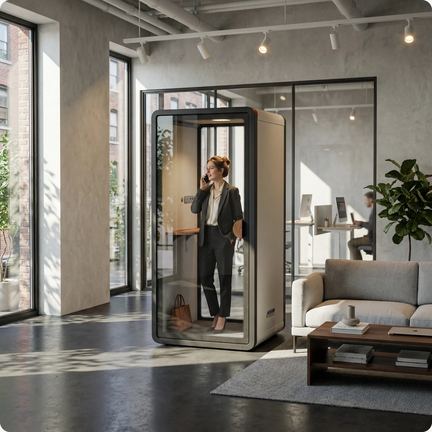 T-Box phone booth in an office