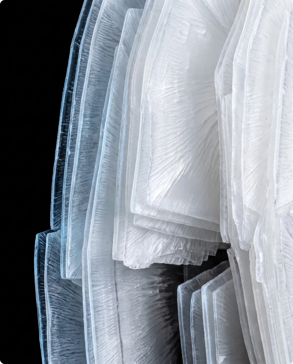 Translucent ceramide layers for the CERA moisturising oil